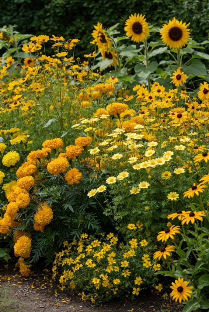 Tuinflora 'Geel'