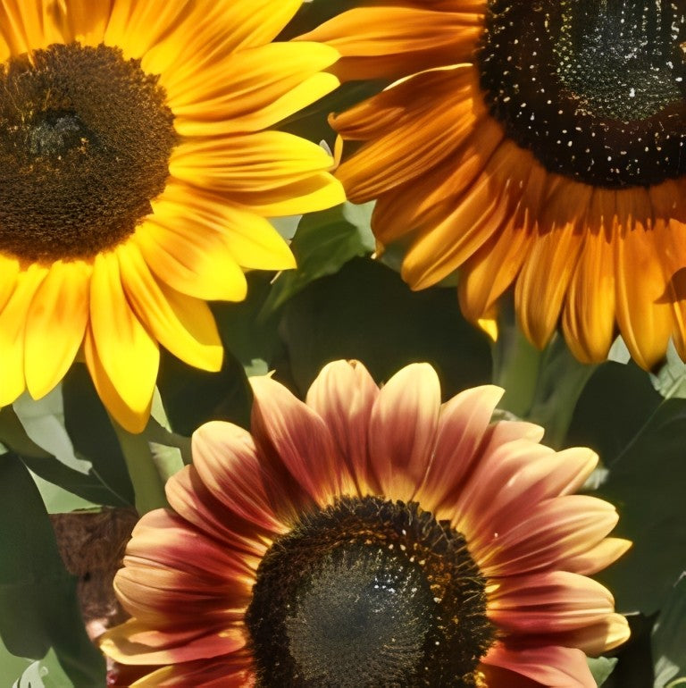 Helianthus annuus (Zonnebloem) - 'Autumn Beauty'