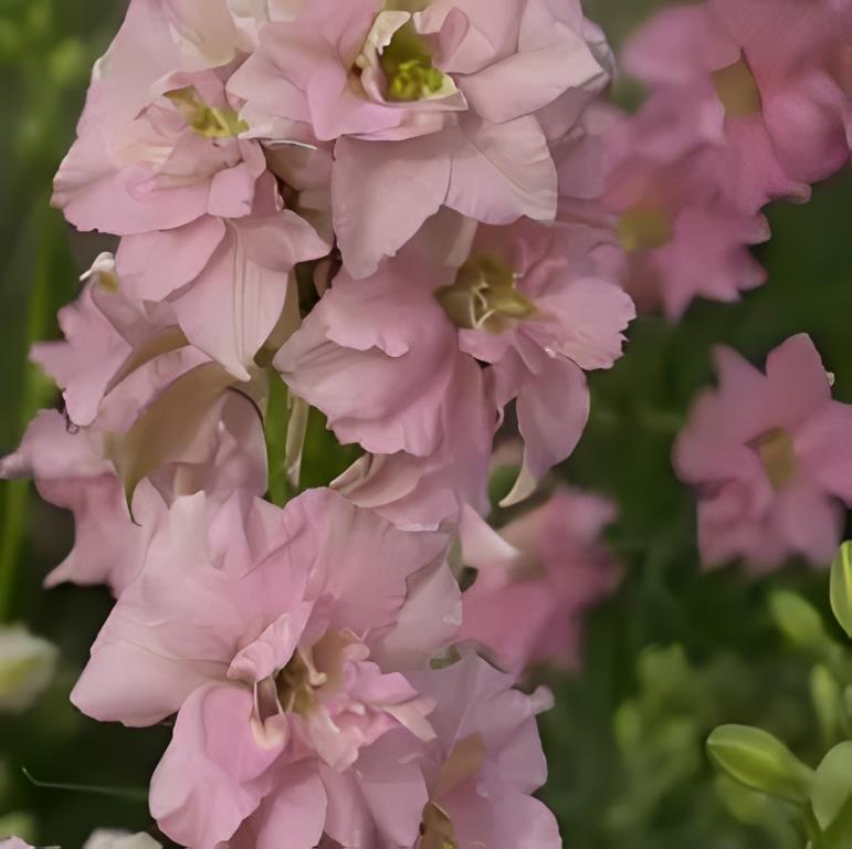 Delphinium consolida - 'Rose Queen'