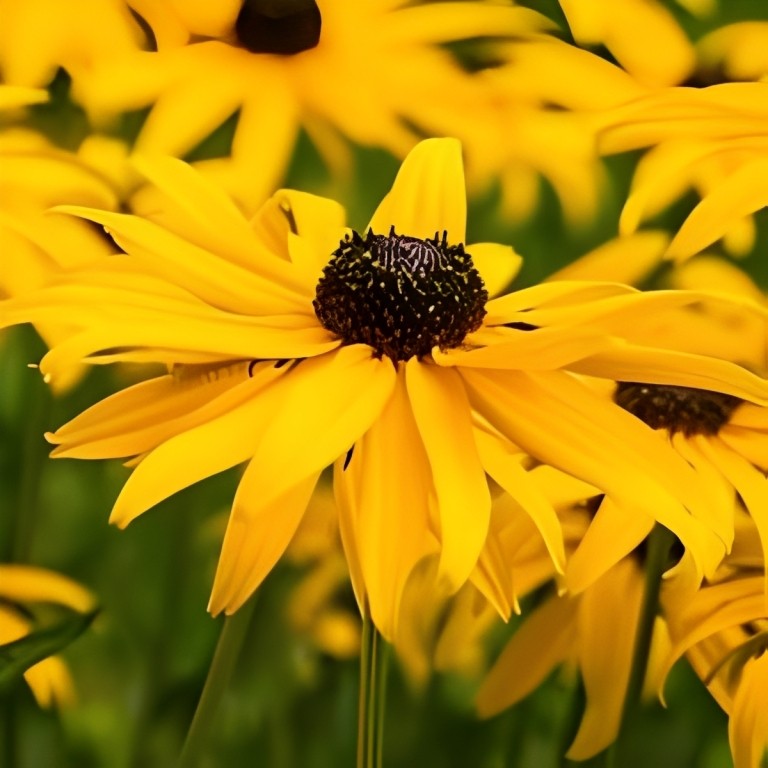 Rudbeckia hirta (Zonnehoed) - 'Double Golden Daisies'