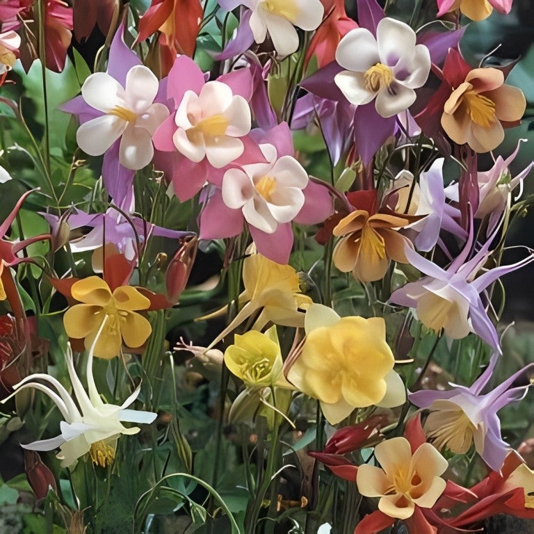 Aquilegia caerulea - 'McKana Giants Mix'